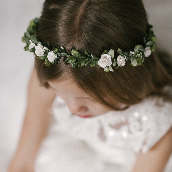 Beta Flower Girl Crown