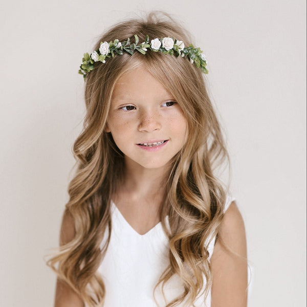 Beta Flower Girl Crown