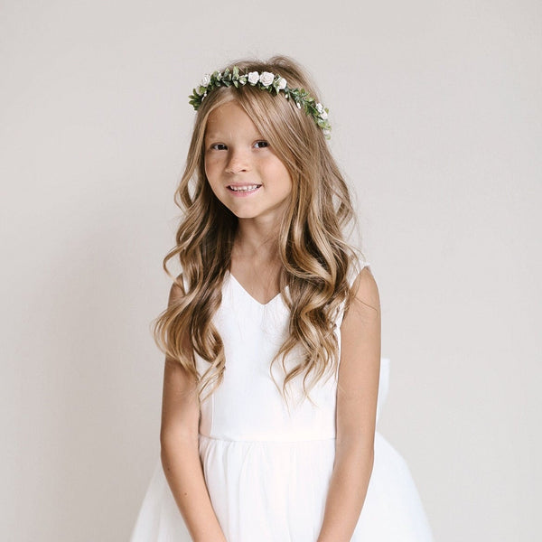 Beta Flower Girl Crown