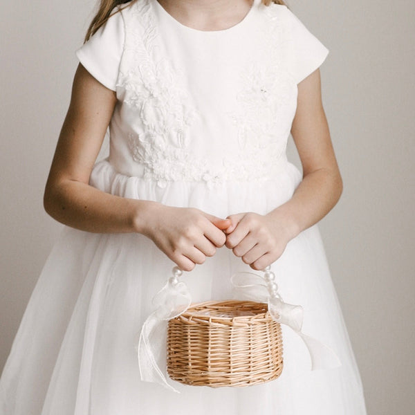 Small Flower Girl Basket