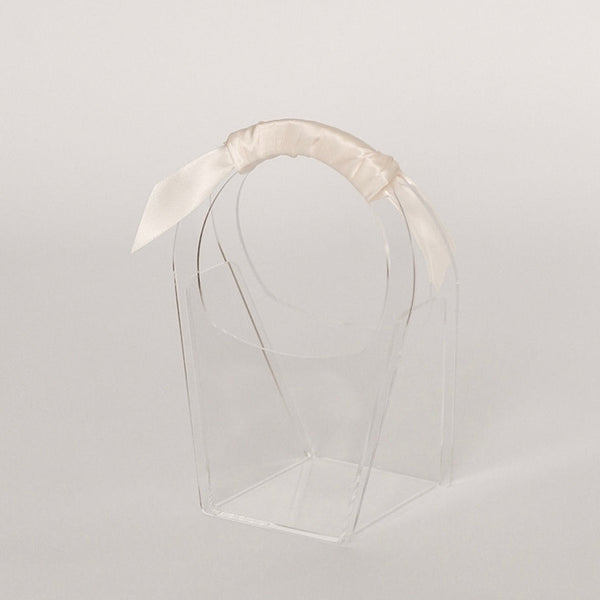 Britt Acrylic Flower Girl Basket