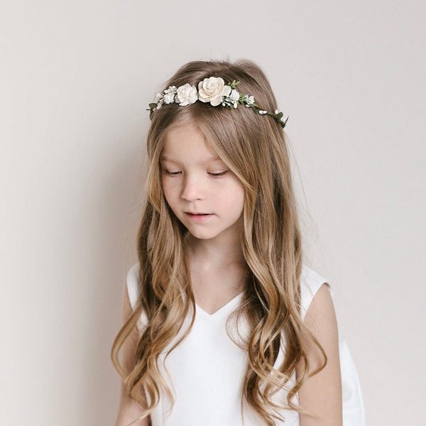 Amerie Flower Girl Crown