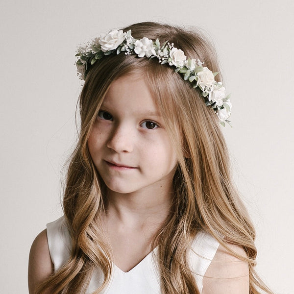 Imelda Flower Girl Crown