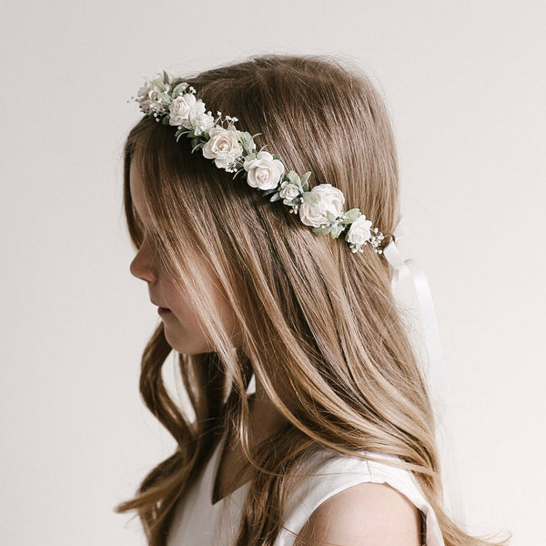 Imelda Flower Girl Crown